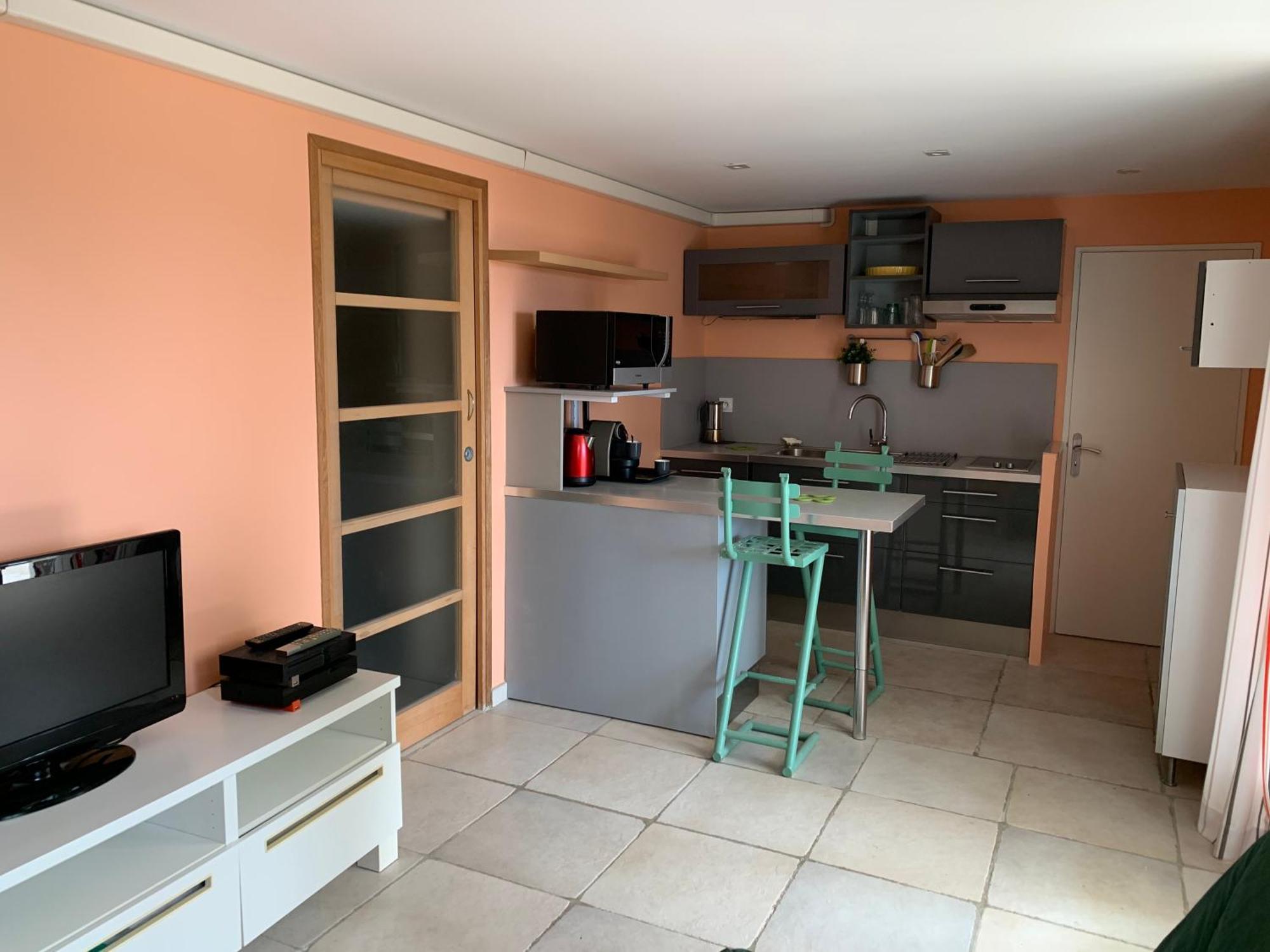 La Farigoule Appartement Aix-en-Provence Kamer foto