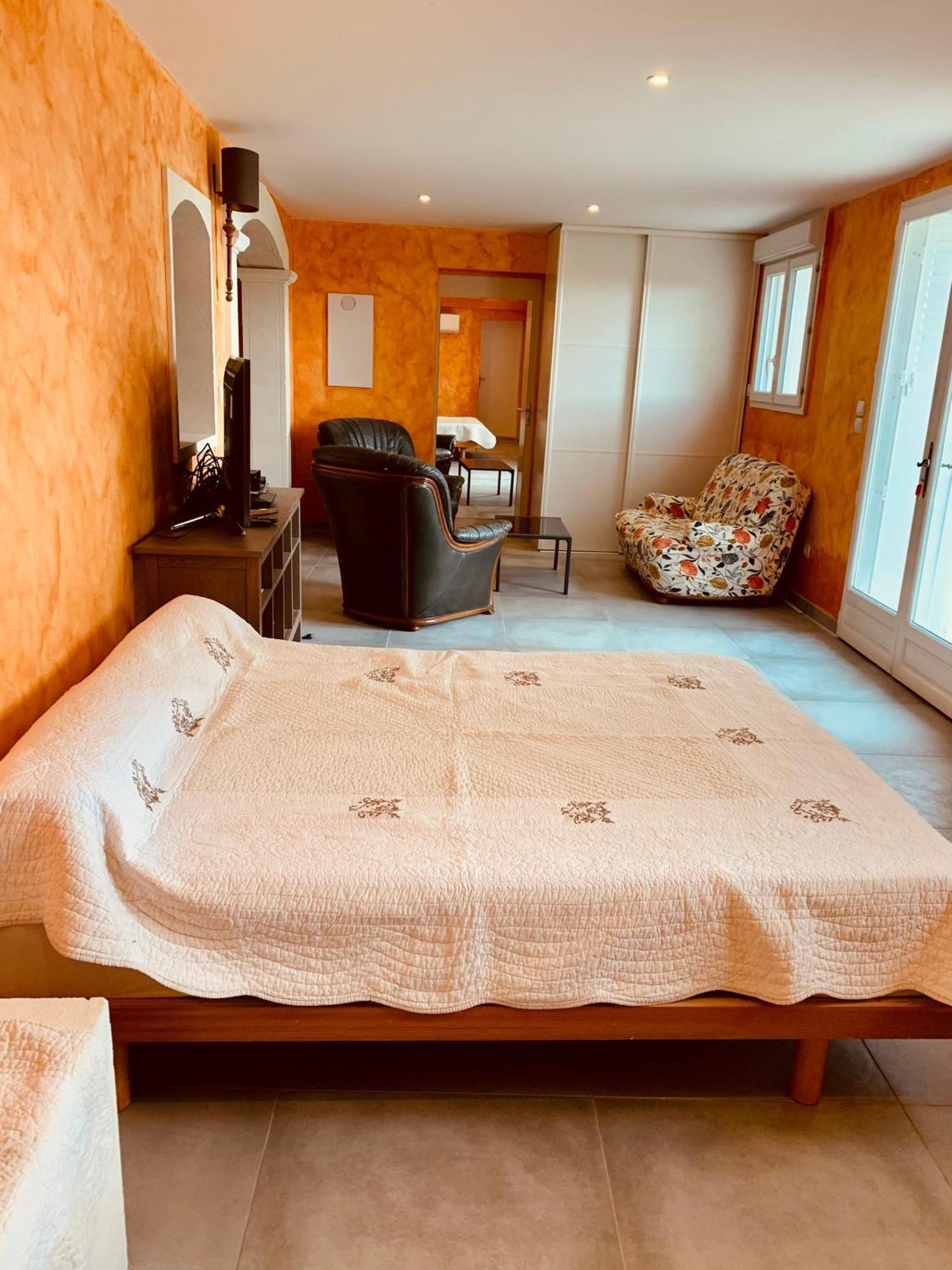 La Farigoule Appartement Aix-en-Provence Kamer foto